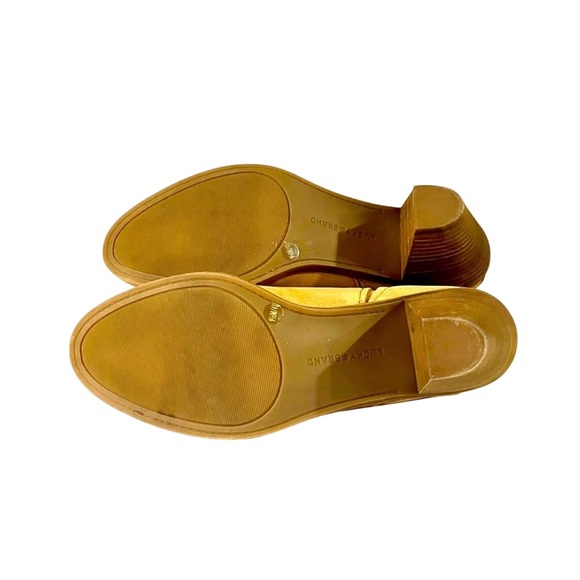 Lucky Brand Women's JANA Fashion Boot SZ 9 1/2 Pull-On Design Leather Upper - Picture 9 of 10